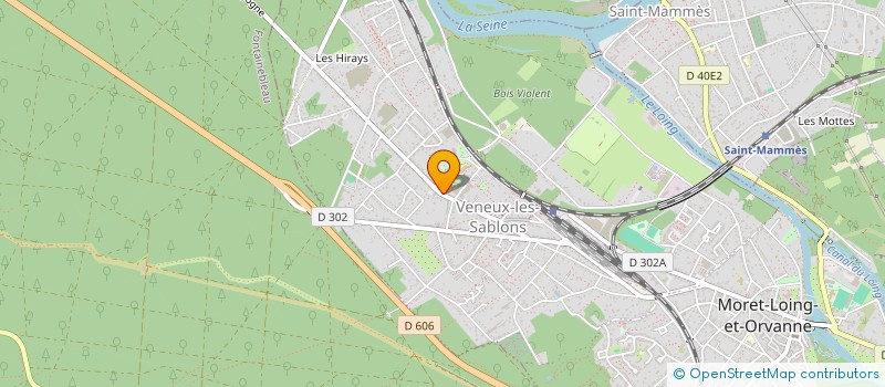 localisation de l'entreprise MAM'S  MORET-LOING-ET-ORVANNE