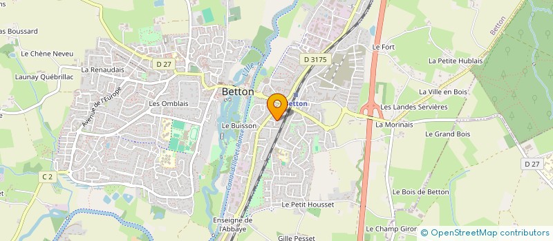 localisation de l'entreprise MAM'S  BETTON