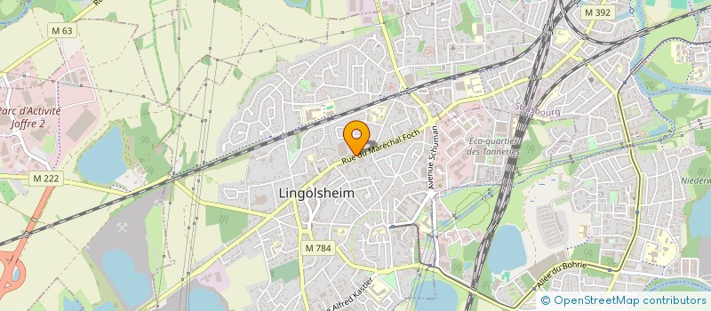 localisation de l'entreprise MAM'S DISTRIBUTION  OSTWALD