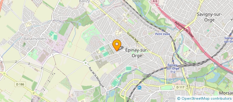 localisation de l'entreprise MAM'S EN BASKETS  EPINAY-SUR-ORGE