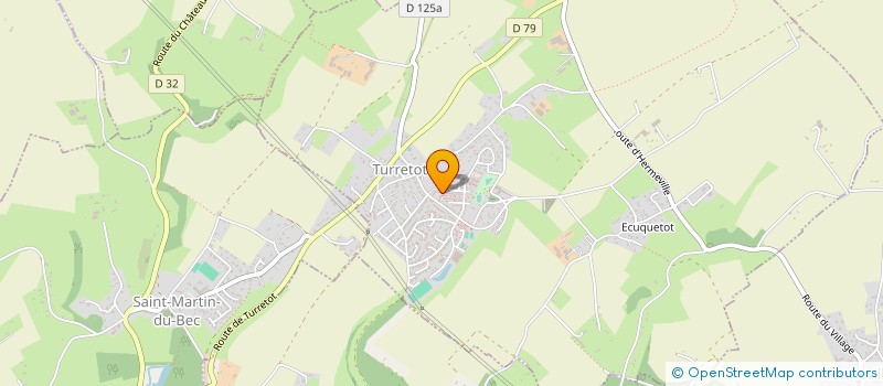 localisation de l'entreprise MAM'S LA GRENOUILLE  TURRETOT