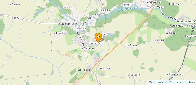 localisation de l'entreprise MAM SATEMA à CROTELLES