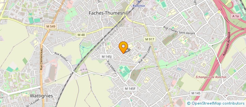 localisation de l'entreprise MAM SCOTTE à MARCQ-EN-BARŒUL