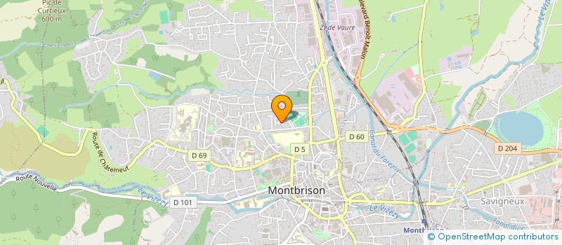 localisation de l'entreprise MAM STRAM GRAM  MONTBRISON