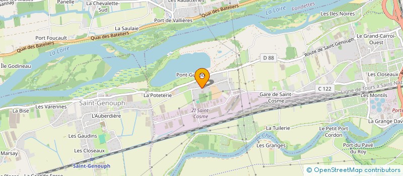 localisation de l'entreprise MAM STRAM GRAM à LA RICHE