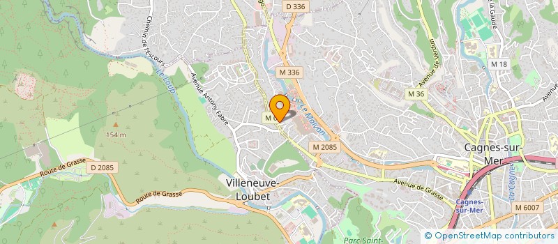localisation de l'entreprise MAM STRAM GRAM à CAGNES-SUR-MER