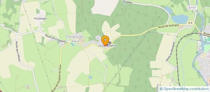 localisation de l'entreprise MAM-STRAM-GRAM à PARIGNY-LES-VAUX