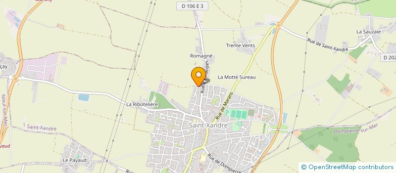 localisation de l'entreprise MAM 