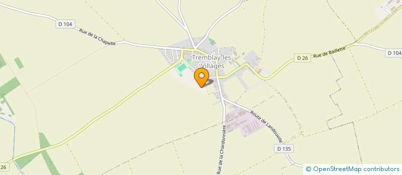 localisation de l'entreprise MAM TATIDOUDOUETNOUS à TREMBLAY-LES-VILLAGES