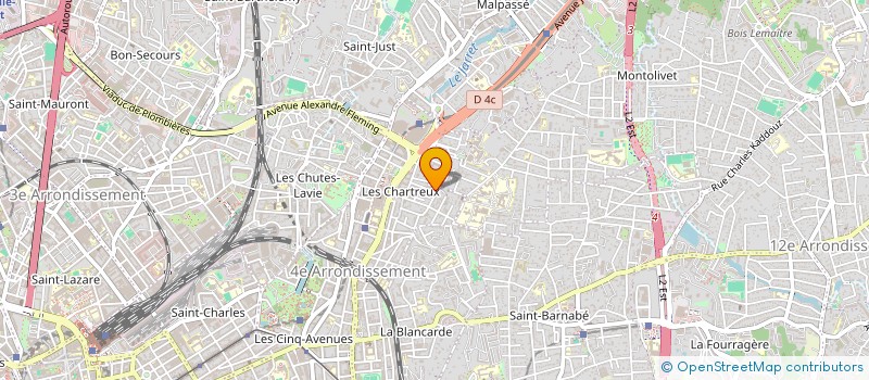 localisation de l'entreprise MAM TITEA GAIA à MARSEILLE