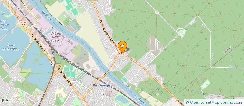 localisation de l'entreprise MAM TRANS  DRAVEIL