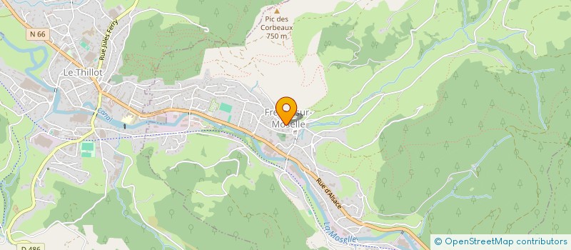 localisation de l'entreprise MAM UN, DEUX,TROIS SOLEIL  FRESSE-SUR-MOSELLE