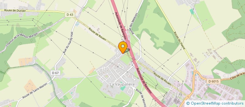 localisation de l'entreprise MAM'UZ'BIEN  LA VAUPALIERE