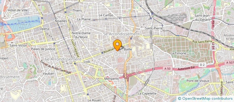 localisation de l'entreprise MAM Z AILES COCCINELLES à MARSEILLE
