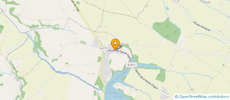 localisation de l'entreprise MAM Z'ELLES & PITCHOUNS  SAINT-CRICQ