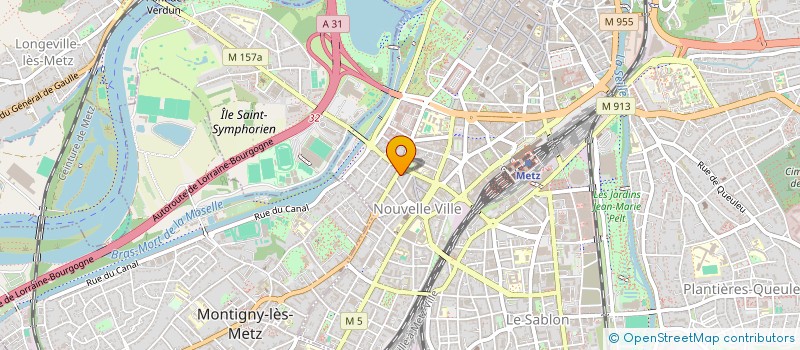 localisation de l'entreprise MAM'ZELLE  METZ