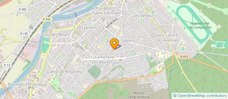 localisation de l'entreprise MAM ZELLE COCCINELLE à COMPIEGNE