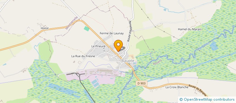 localisation de l'entreprise MAM' ZELLE LIBELLULE  BAUPTE