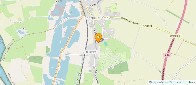 localisation de l'entreprise MAM'ZELLE MERVEILLE  CONCHIL-LE-TEMPLE