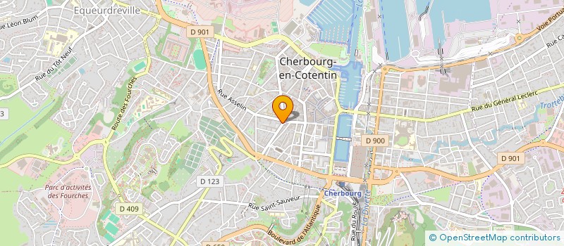 localisation de l'entreprise MAM'ZELLE MOUSTACHE  CHERBOURG-EN-COTENTIN