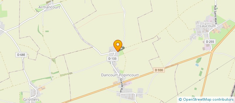 localisation de l'entreprise MAM'ZELLE POPINETTE à DANCOURT-POPINCOURT