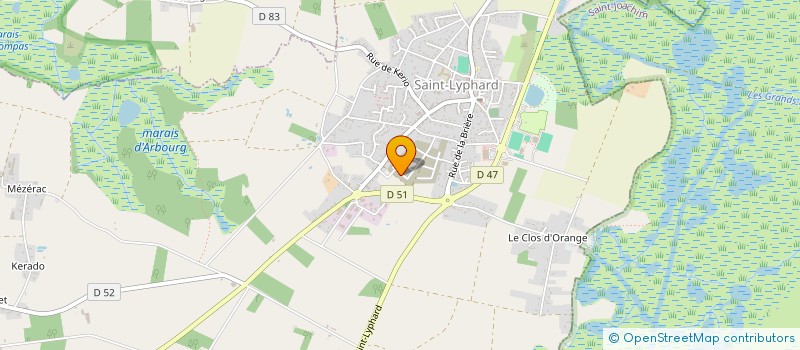 localisation de l'entreprise MAM'ZELLES & CIE à SAINT-LYPHARD