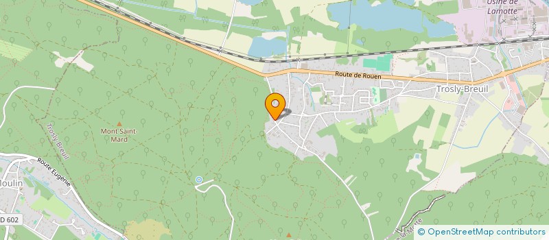 localisation de l'entreprise MAM'ZEN TROSLY  TROSLY-BREUIL