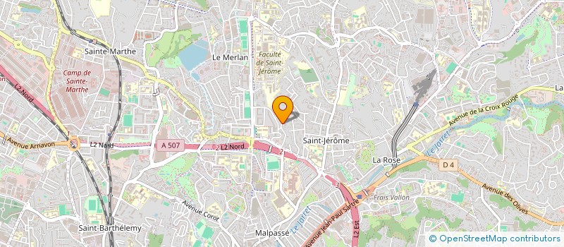 localisation de l'entreprise MAM23  MARSEILLE