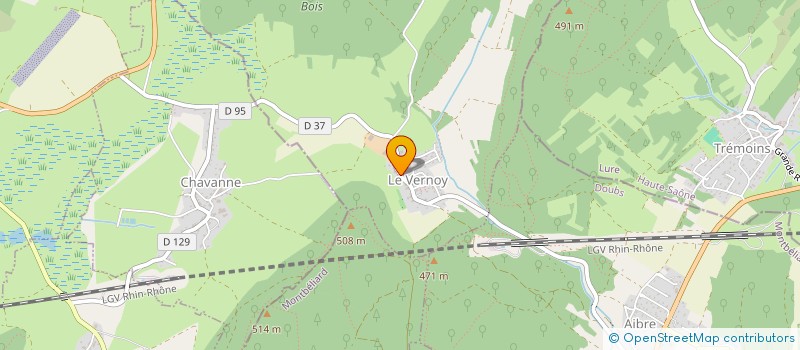 localisation de l'entreprise MAMA 4  LE VERNOY