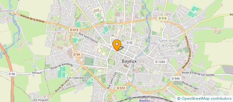 localisation de l'entreprise MAMA à BAYEUX
