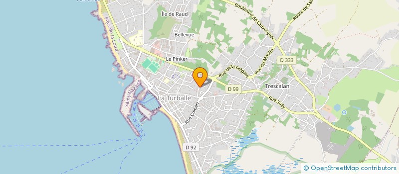 localisation de l'entreprise MAMA  LA TURBALLE