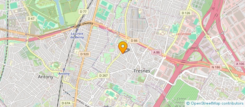 localisation de l'entreprise MAMA AFRICA EDUCATION  FRESNES