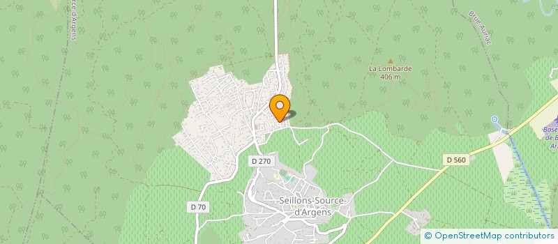 localisation de l'entreprise MAMA BEAM  SEILLONS SOURCE D'ARGENS