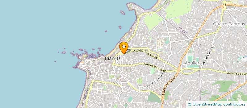 localisation de l'entreprise MAMA BOGOTA  BIARRITZ