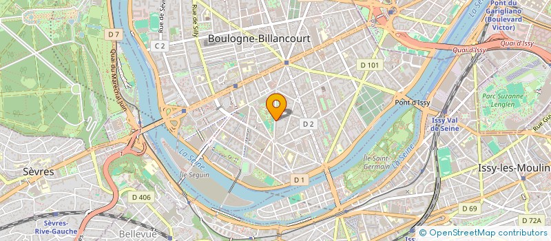 localisation de l'entreprise MAMA & CO à BOULOGNE-BILLANCOURT