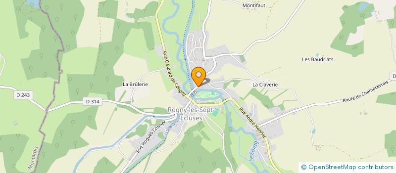 localisation de l'entreprise MAMA COIFF  ROGNY-LES-SEPT-ECLUSES