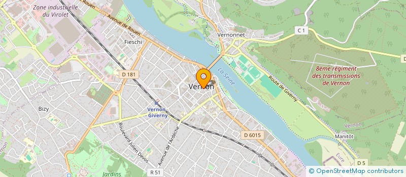 localisation de l'entreprise MAMA CROUSTI  VERNON