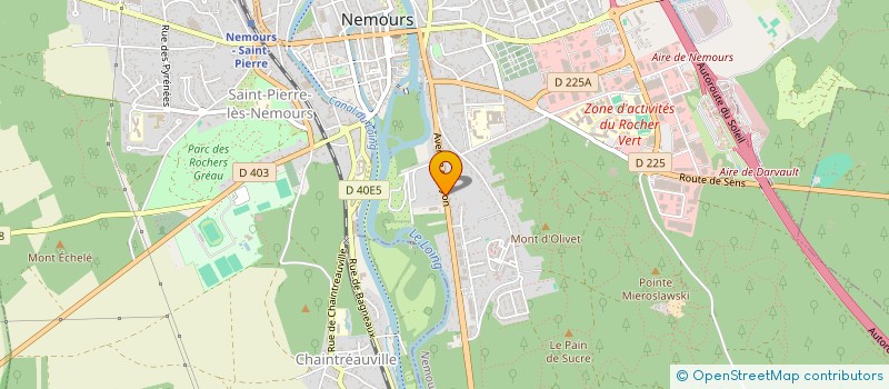 localisation de l'entreprise MAMA DU CONGO  NEMOURS