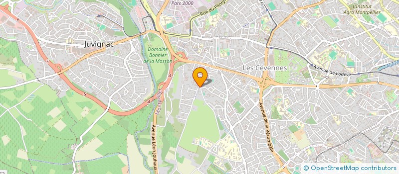 localisation de l'entreprise MAMA FRUITS à MONTPELLIER