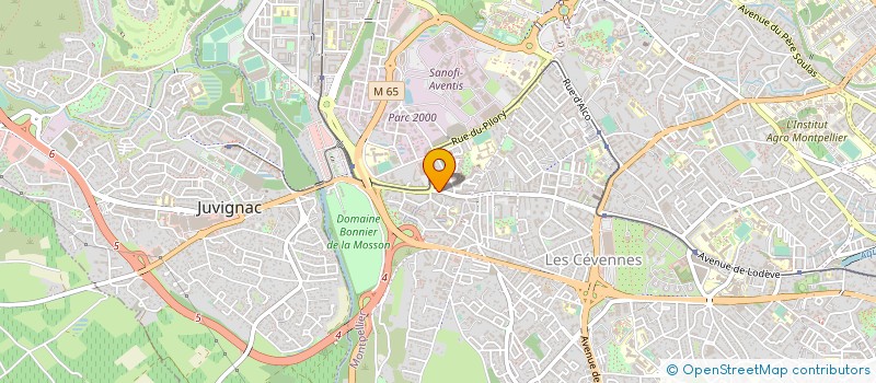 localisation de l'entreprise MAMA FRUITS à MONTPELLIER