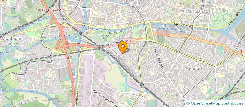 localisation de l'entreprise MAMA GINA à STRASBOURG