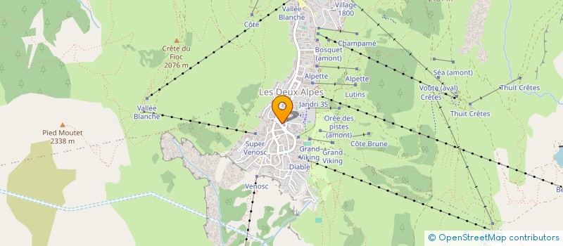 localisation de l'entreprise MAMA HOLDING  LES DEUX ALPES