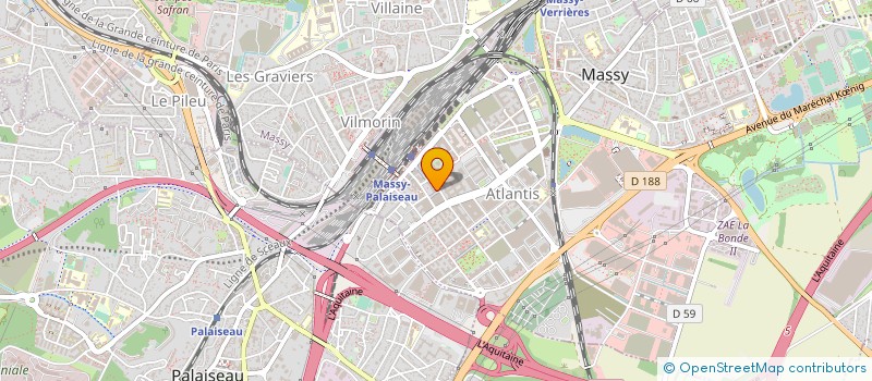 localisation de l'entreprise MAMA KITCHEN DELIVERY à MASSY