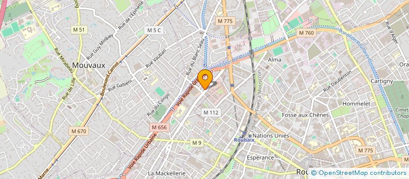 localisation de l'entreprise MAMA KRAO  TOURCOING