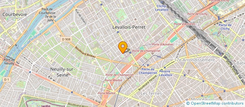 localisation de l'entreprise MAMA LOUISE à LEVALLOIS-PERRET