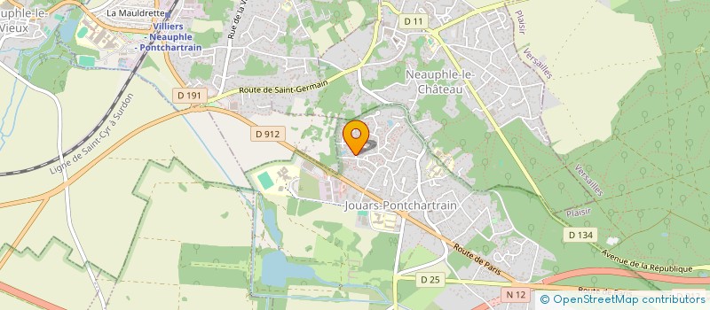 localisation de l'entreprise MAMA MASSAGE  JOUARS-PONTCHARTRAIN