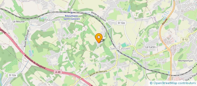 localisation de l'entreprise MAMA MIA  SAINT-CASSIEN