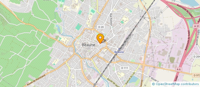 localisation de l'entreprise MAMA PRISCA à BEAUNE