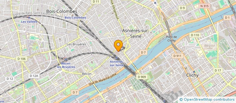 localisation de l'entreprise MAMA'S PANTRY  ASNIERES-SUR-SEINE