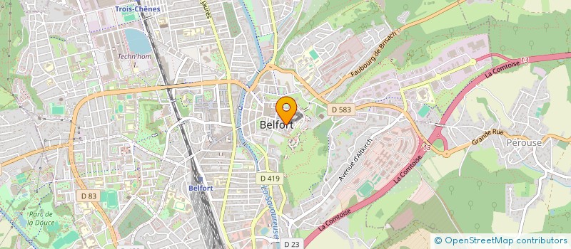 localisation de l'entreprise MAMA VEGAMIAM à BELFORT